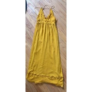Yellow summer dress from forever21